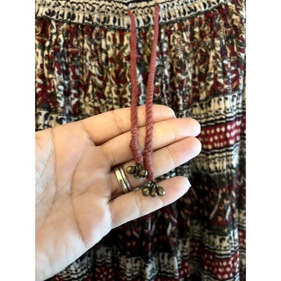 Vintage Maxi Skirt Artsy Size Small Cotton Boho Huntington Ridge long Hippie - Picture 3 of 7